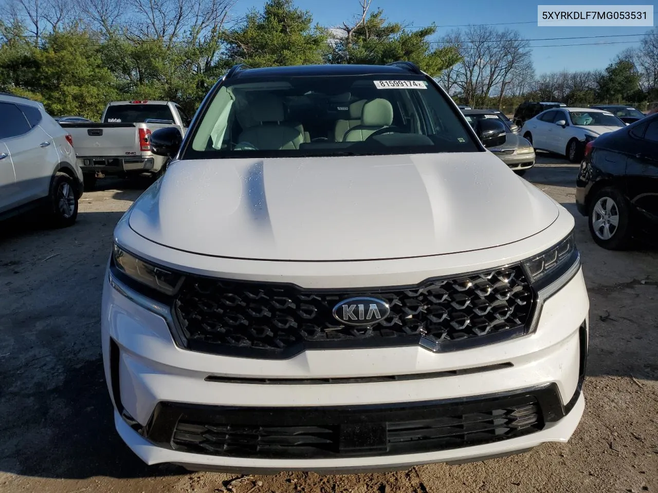 2021 Kia Sorento Sx VIN: 5XYRKDLF7MG053531 Lot: 81599174