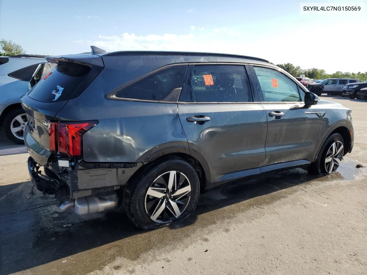 2022 Kia Sorento S VIN: 5XYRL4LC7NG150569 Lot: 51571314