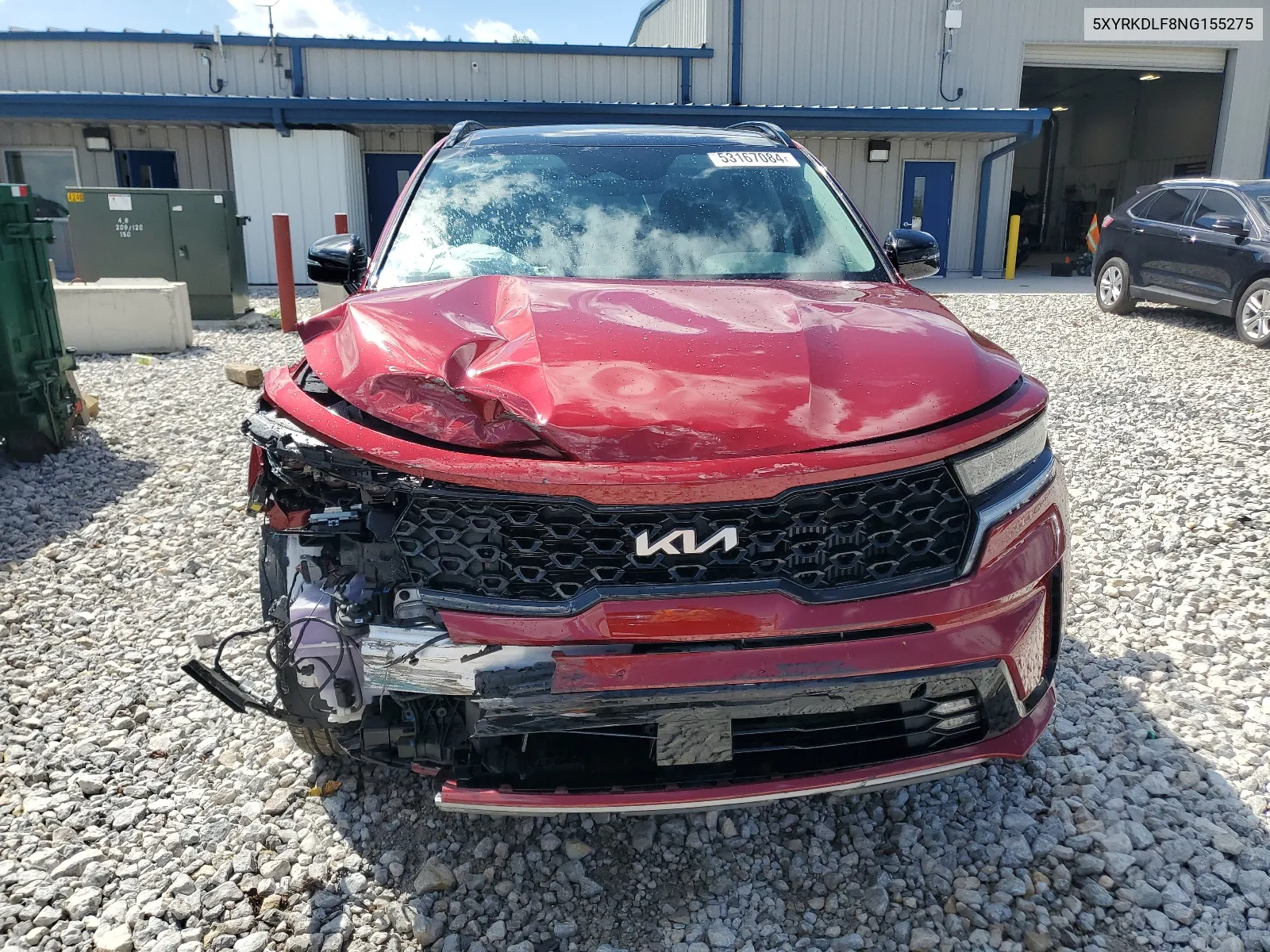 5XYRKDLF8NG155275 2022 Kia Sorento Sx