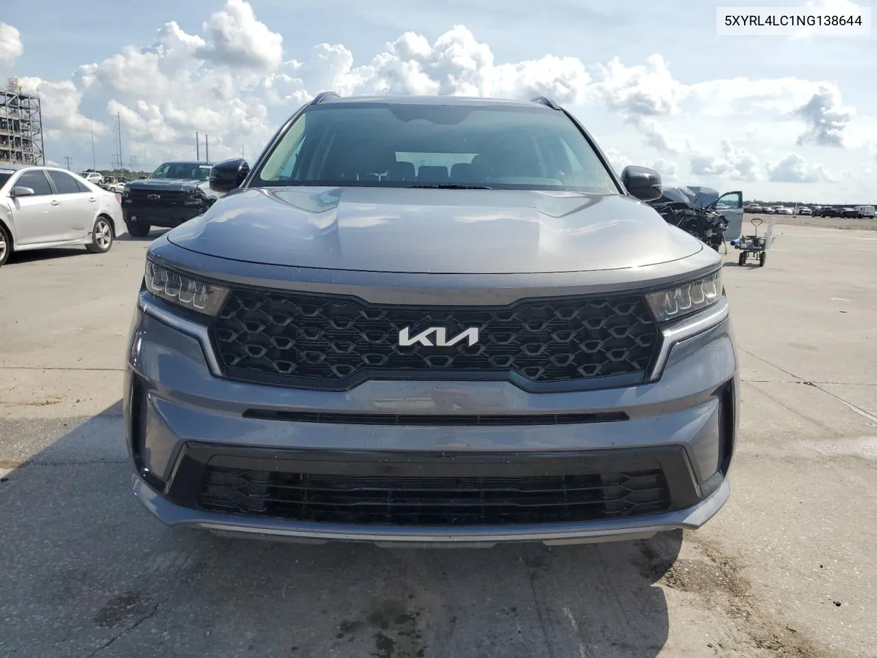 2022 Kia Sorento S VIN: 5XYRL4LC1NG138644 Lot: 56808604