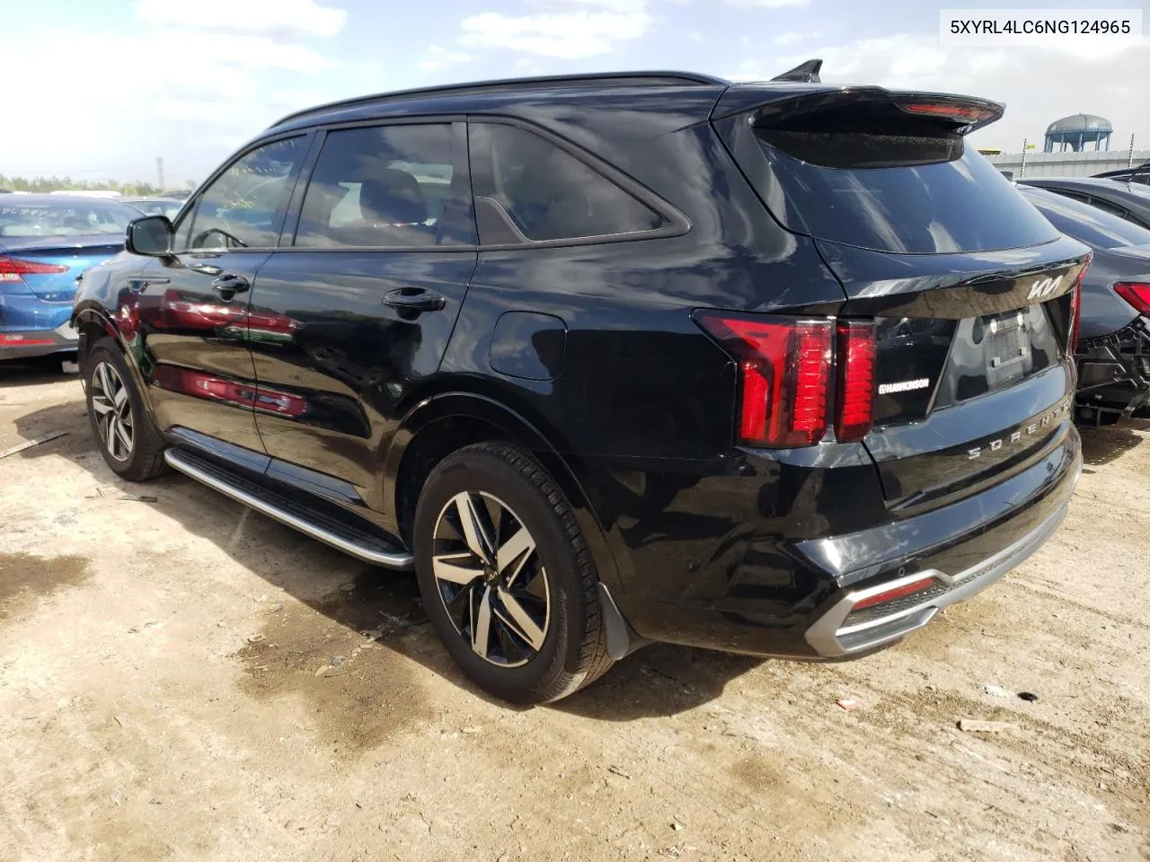 2022 Kia Sorento S VIN: 5XYRL4LC6NG124965 Lot: 57786374