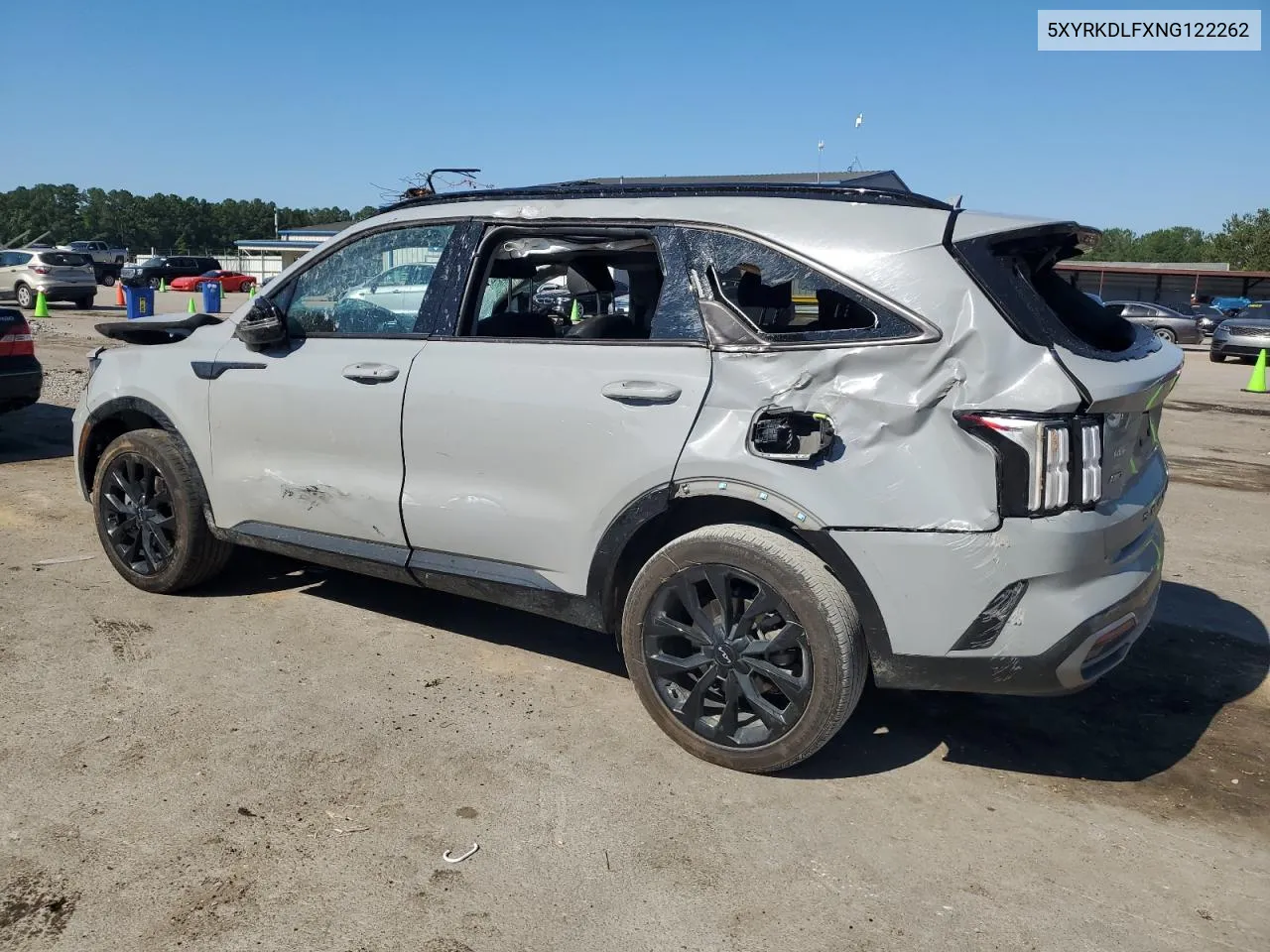 2022 Kia Sorento Sx VIN: 5XYRKDLFXNG122262 Lot: 58551624