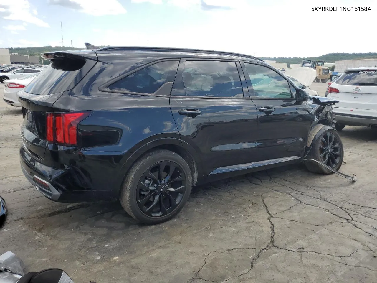 2022 Kia Sorento Sx VIN: 5XYRKDLF1NG151584 Lot: 62400934