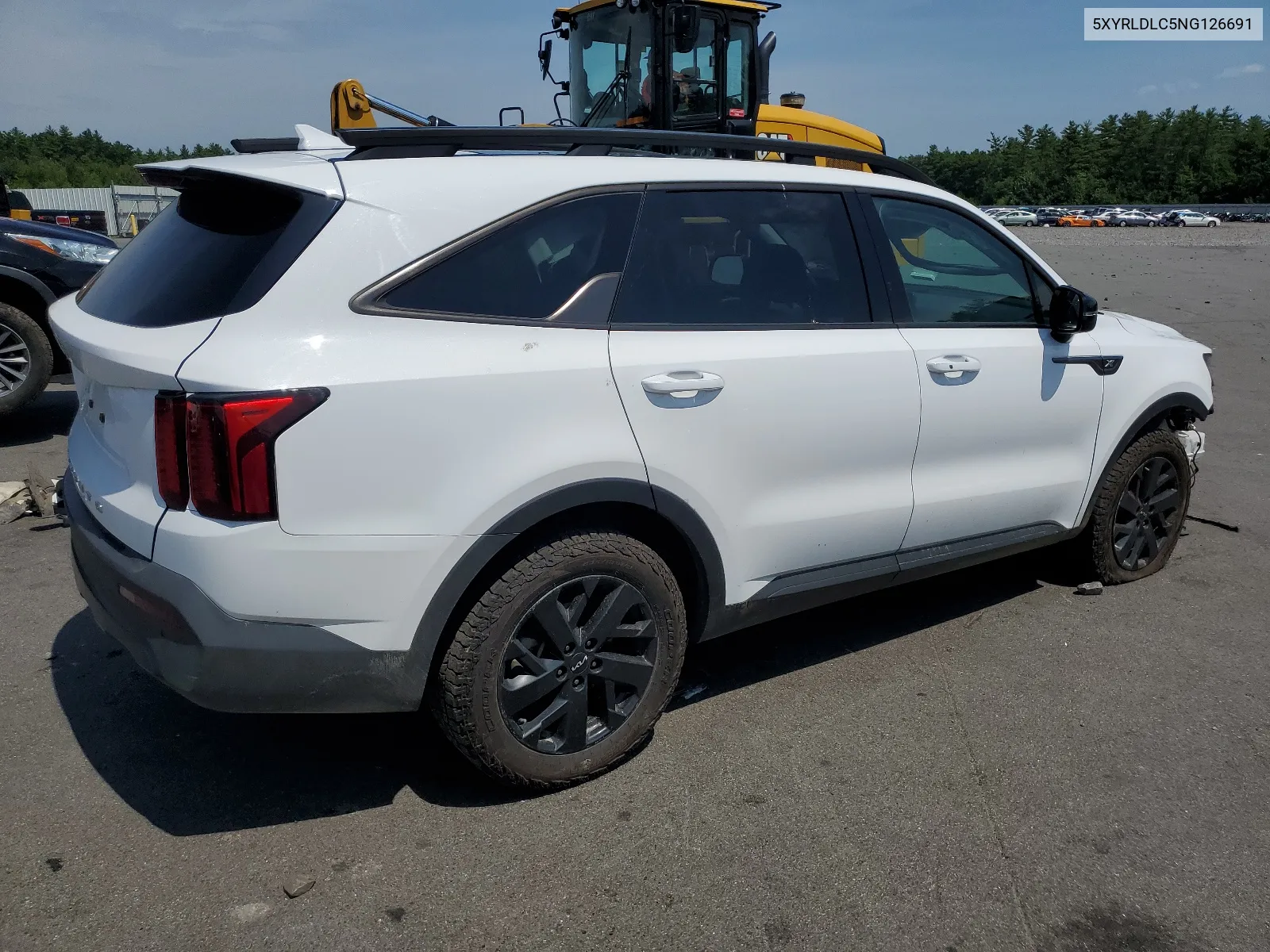 2022 Kia Sorento S VIN: 5XYRLDLC5NG126691 Lot: 63087044