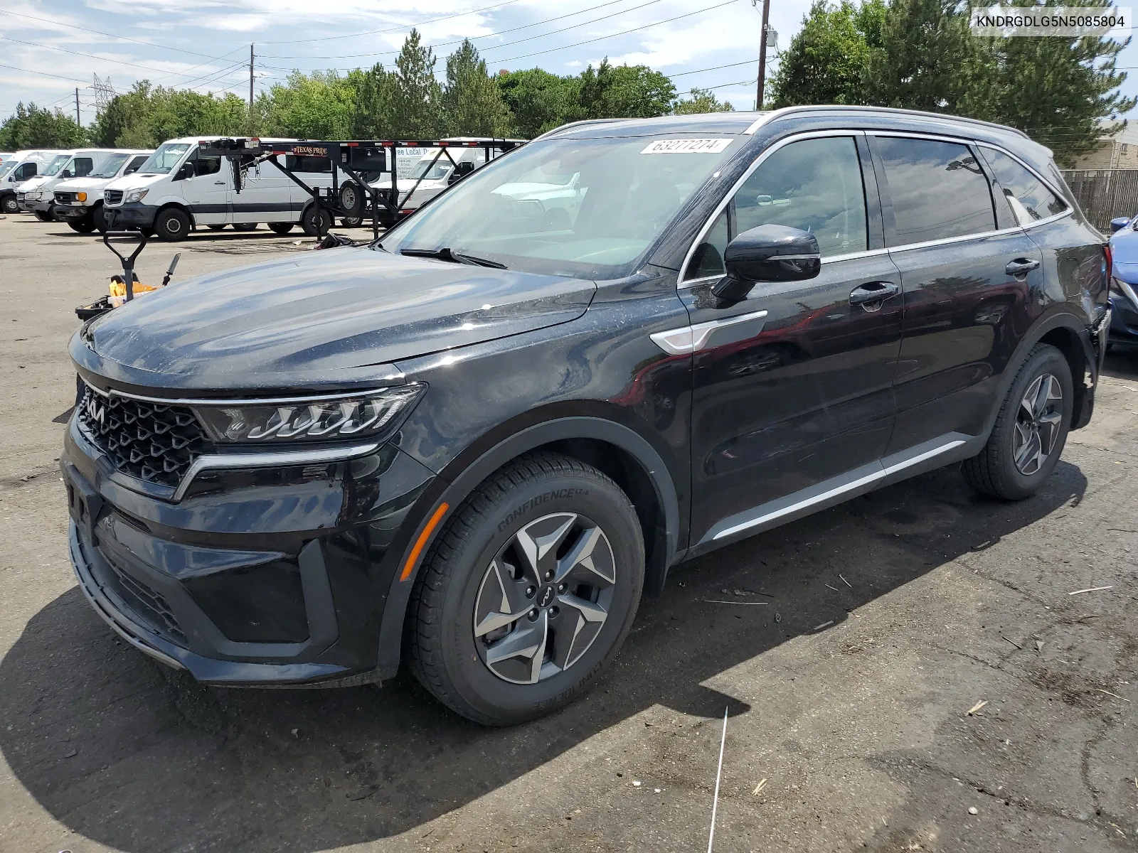 2022 Kia Sorento S VIN: KNDRGDLG5N5085804 Lot: 63277274