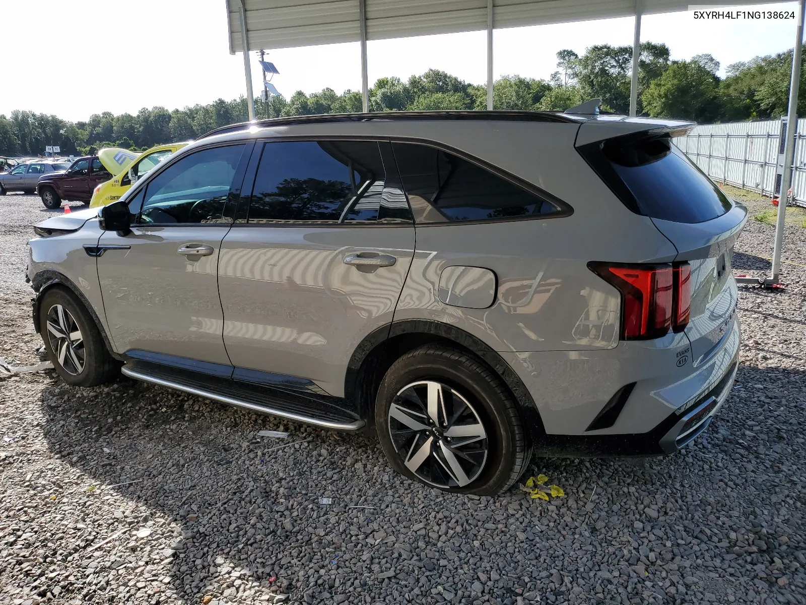 2022 Kia Sorento Ex VIN: 5XYRH4LF1NG138624 Lot: 64573284