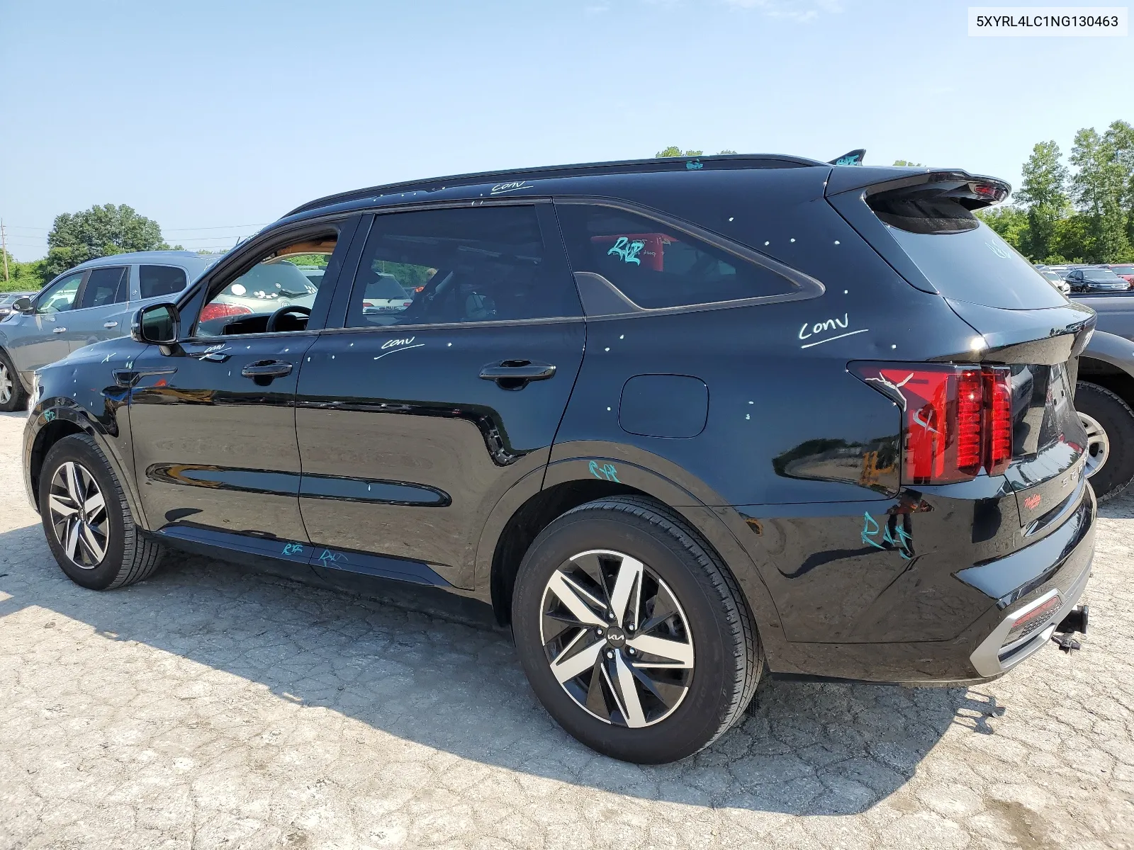 2022 Kia Sorento S VIN: 5XYRL4LC1NG130463 Lot: 64796204