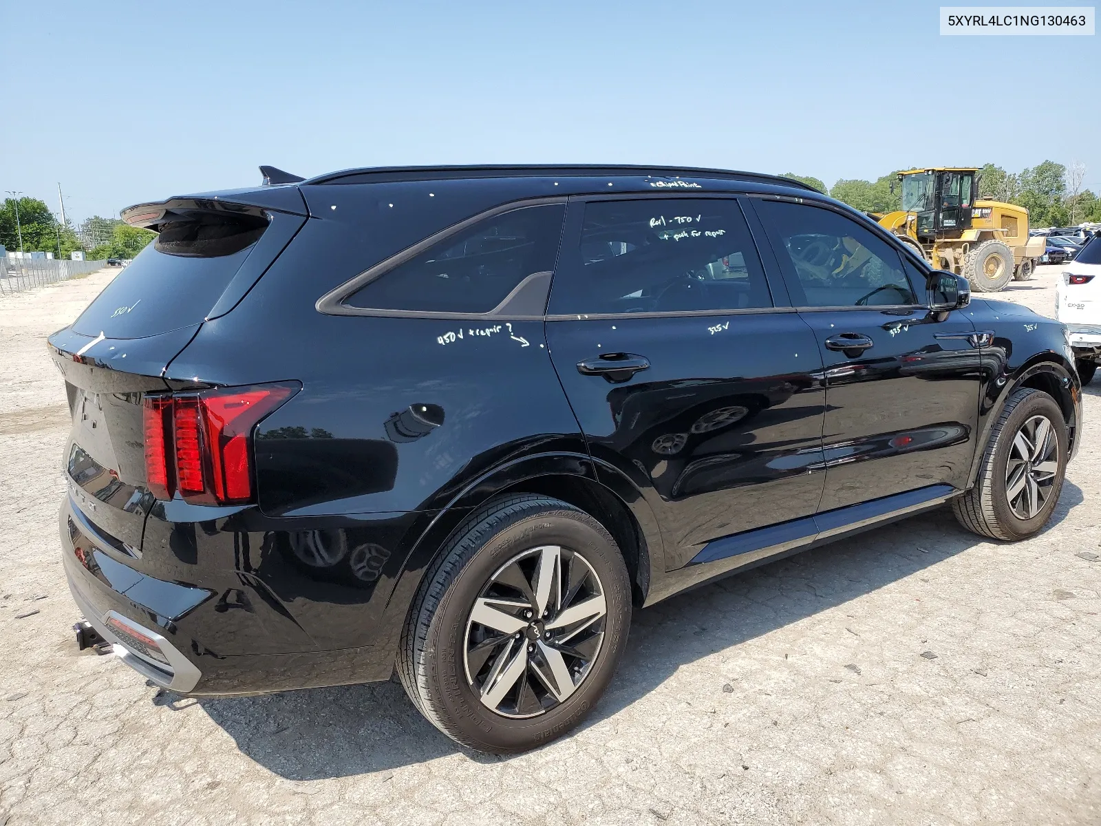 2022 Kia Sorento S VIN: 5XYRL4LC1NG130463 Lot: 64796204