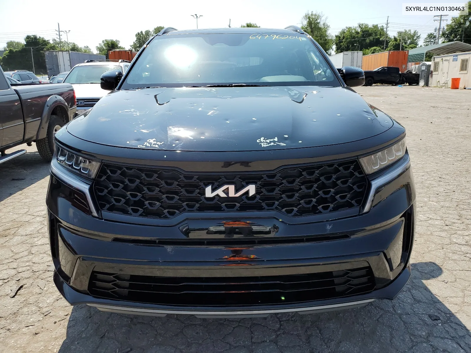 2022 Kia Sorento S VIN: 5XYRL4LC1NG130463 Lot: 64796204