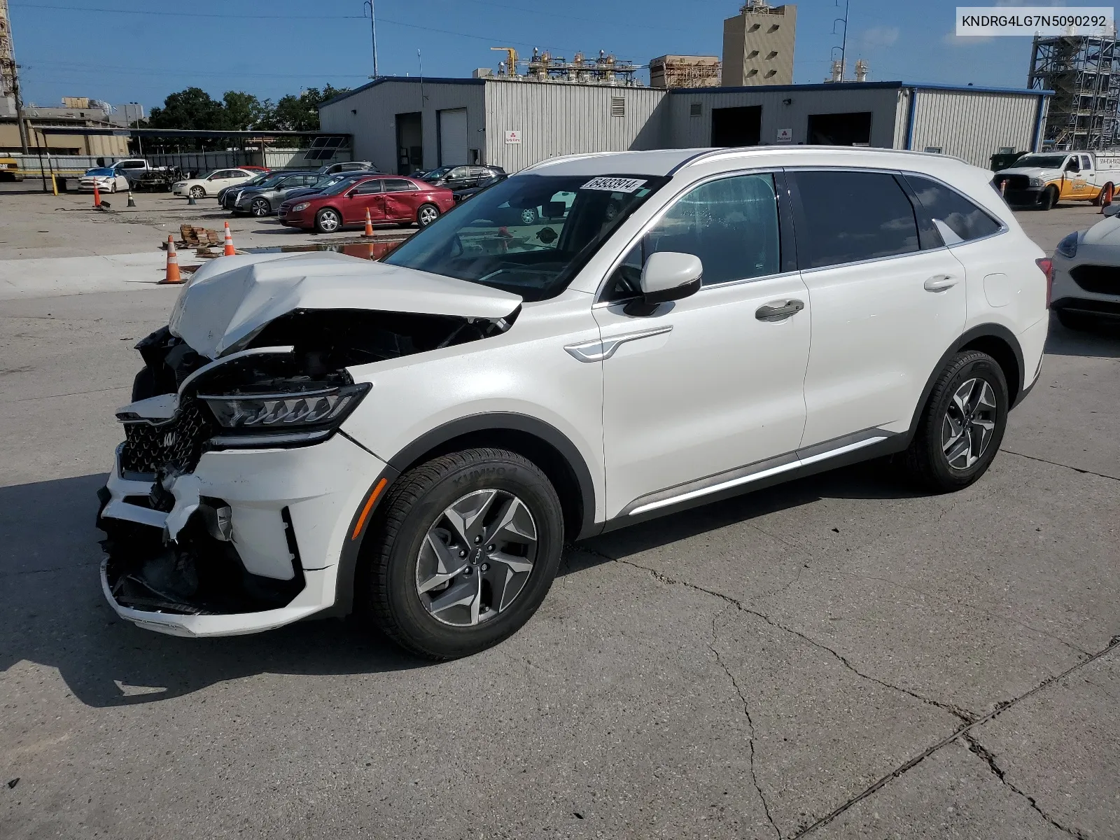 2022 Kia Sorento S VIN: KNDRG4LG7N5090292 Lot: 64933914