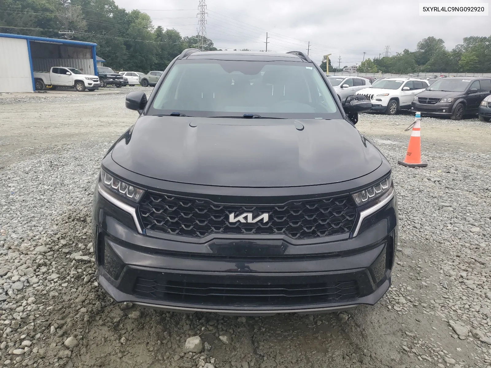 2022 Kia Sorento S VIN: 5XYRL4LC9NG092920 Lot: 65244214