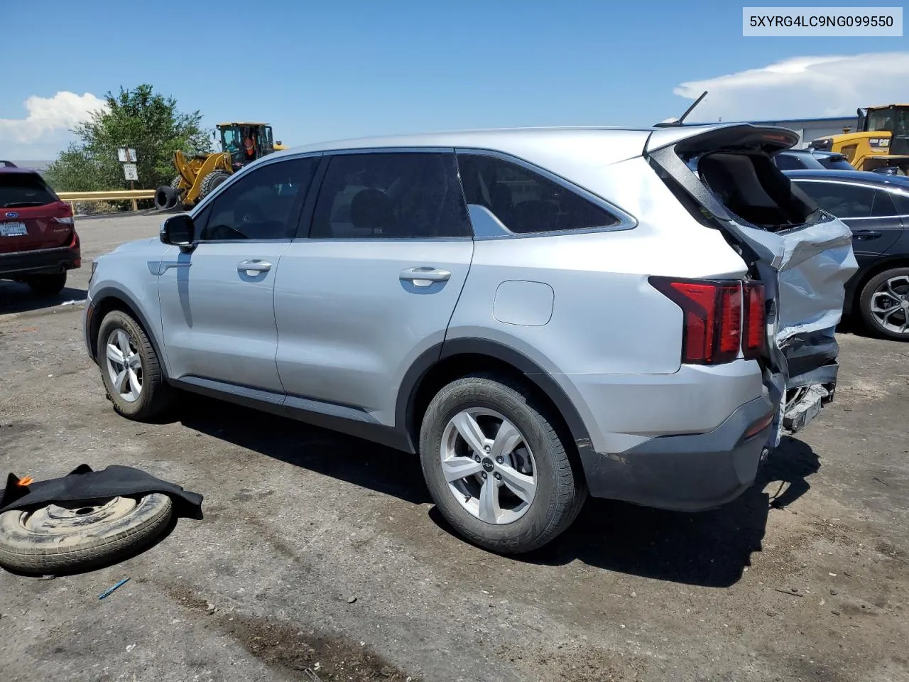 2022 Kia Sorento Lx VIN: 5XYRG4LC9NG099550 Lot: 65732954