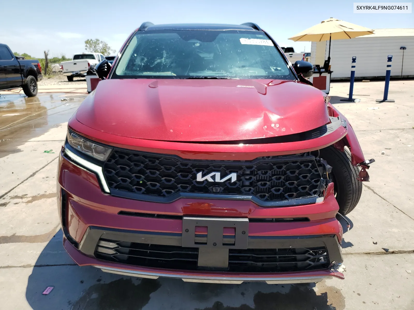 2022 Kia Sorento Sx VIN: 5XYRK4LF9NG074611 Lot: 65806784