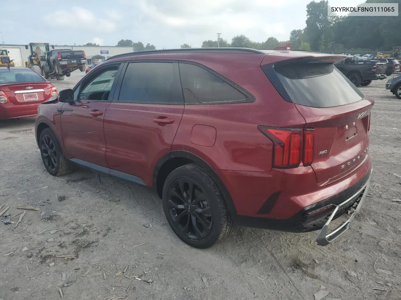 2022 Kia Sorento Sx VIN: 5XYRKDLF8NG111065 Lot: 66669374