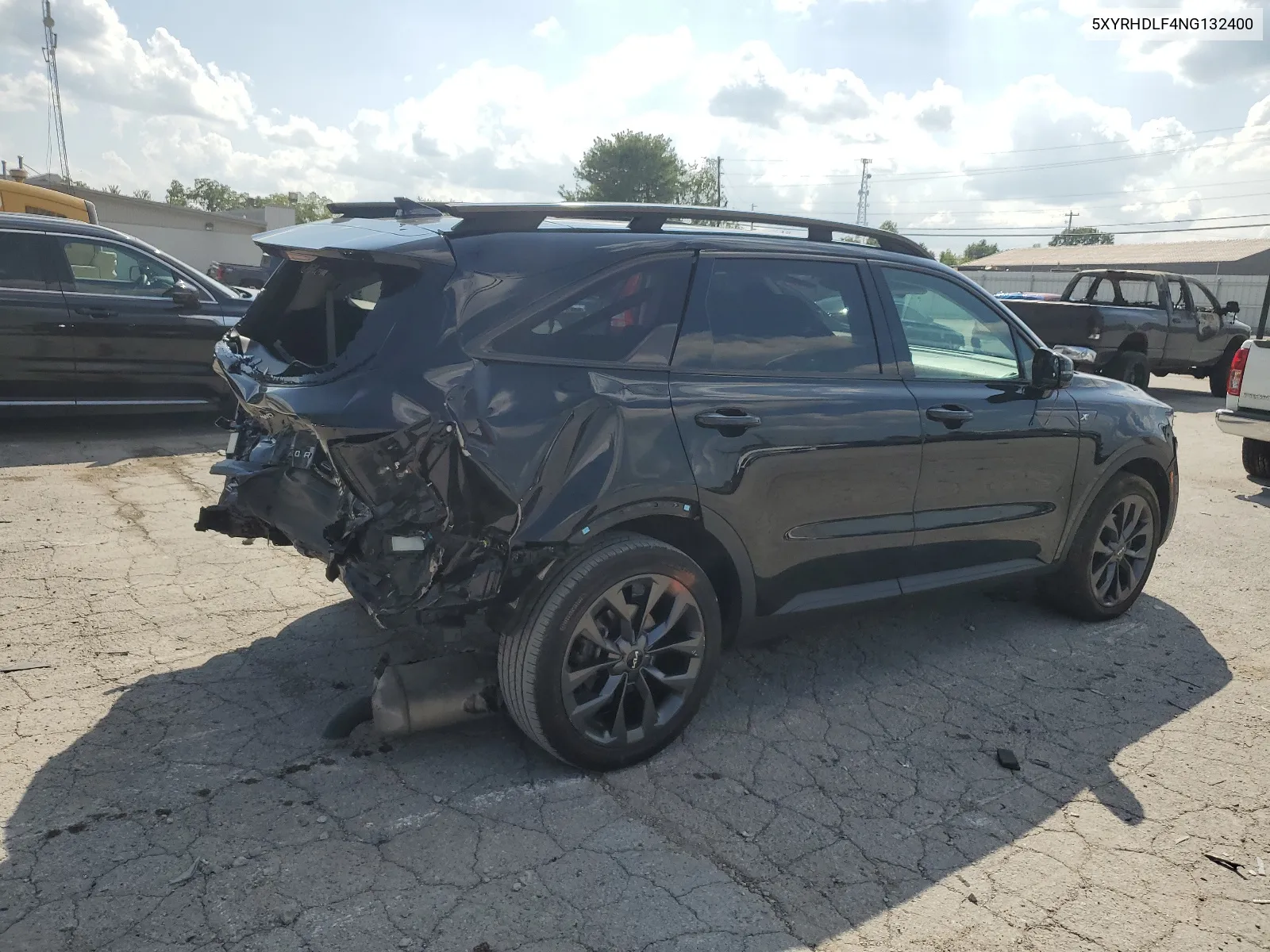 2022 Kia Sorento Ex VIN: 5XYRHDLF4NG132400 Lot: 66803344