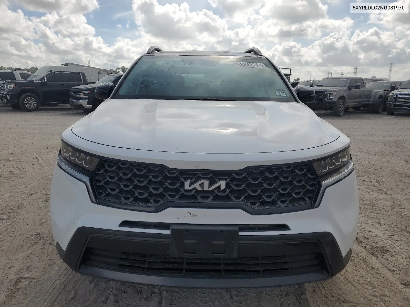 2022 Kia Sorento S VIN: 5XYRLDLC2NG081970 Lot: 66949714