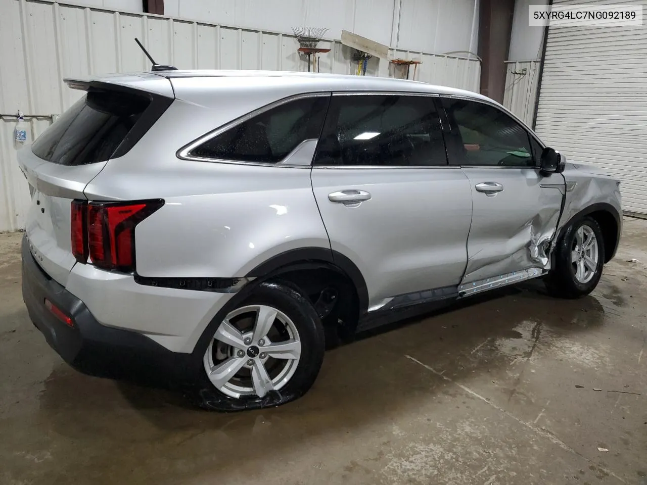 2022 Kia Sorento Lx VIN: 5XYRG4LC7NG092189 Lot: 67265934