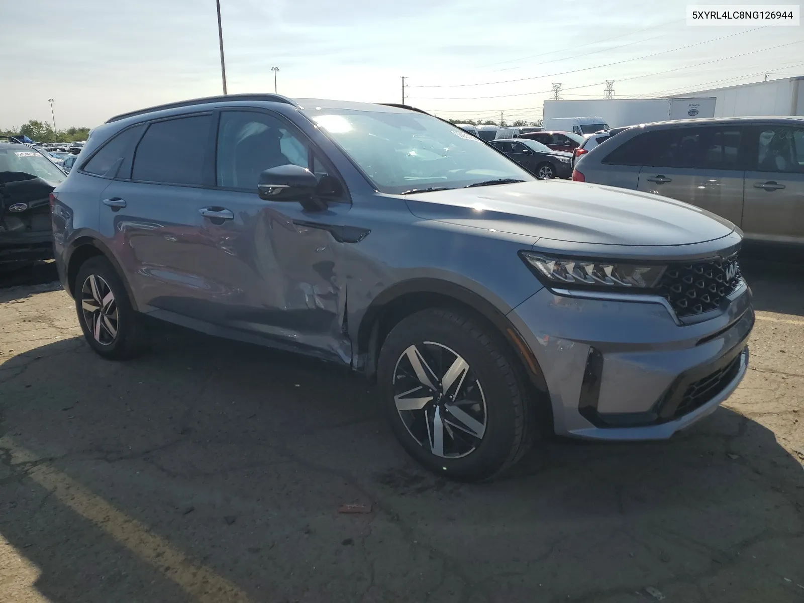 2022 Kia Sorento S VIN: 5XYRL4LC8NG126944 Lot: 68031184