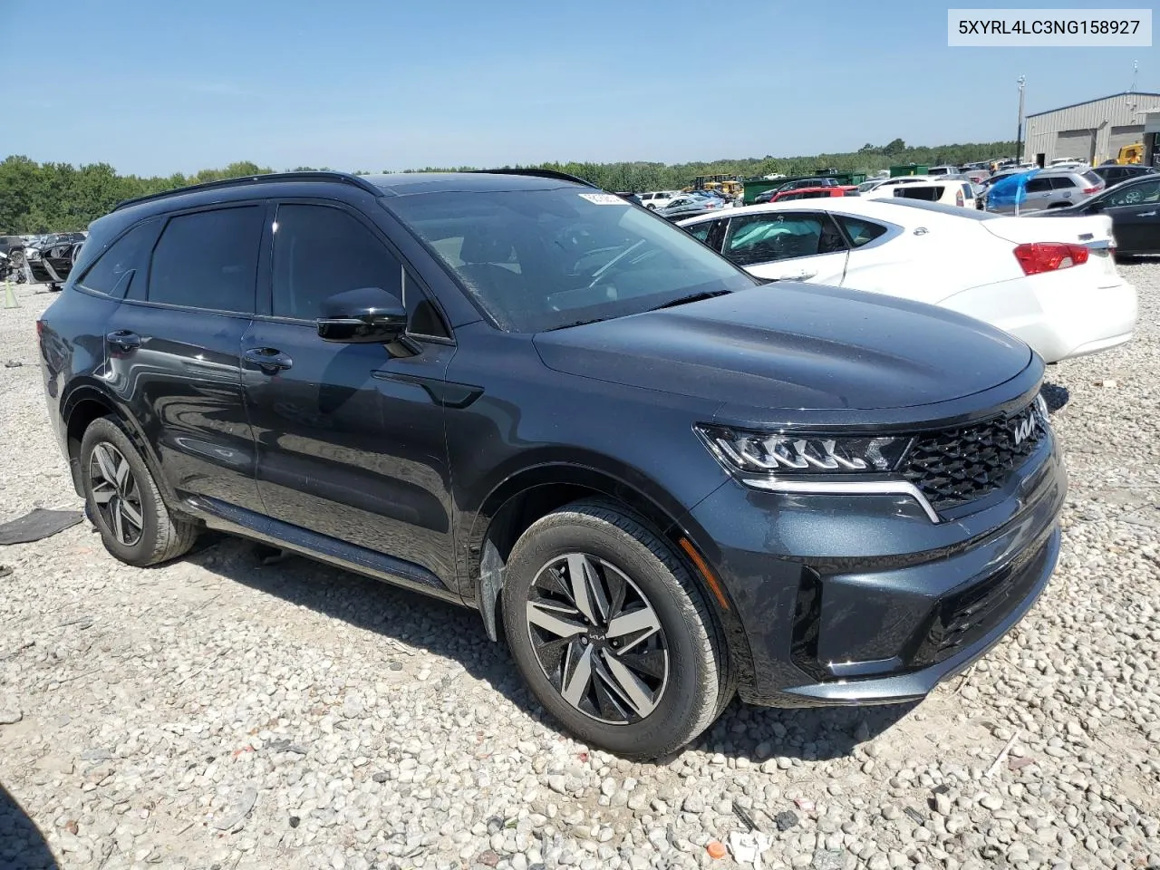 2022 Kia Sorento S VIN: 5XYRL4LC3NG158927 Lot: 68182614