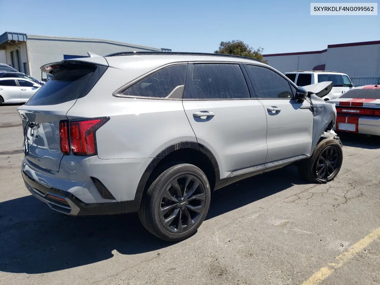 2022 Kia Sorento Sx VIN: 5XYRKDLF4NG099562 Lot: 68925704