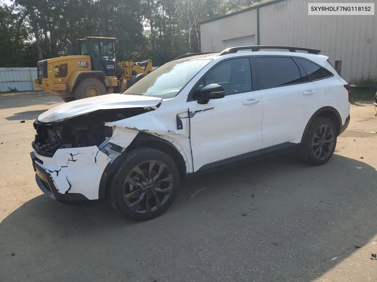 2022 Kia Sorento Ex VIN: 5XYRHDLF7NG118152 Lot: 69680234