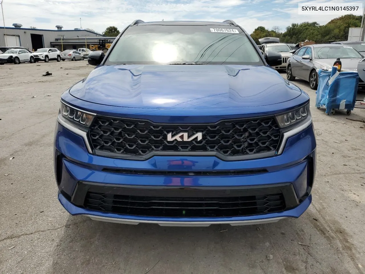 2022 Kia Sorento S VIN: 5XYRL4LC1NG145397 Lot: 70067624