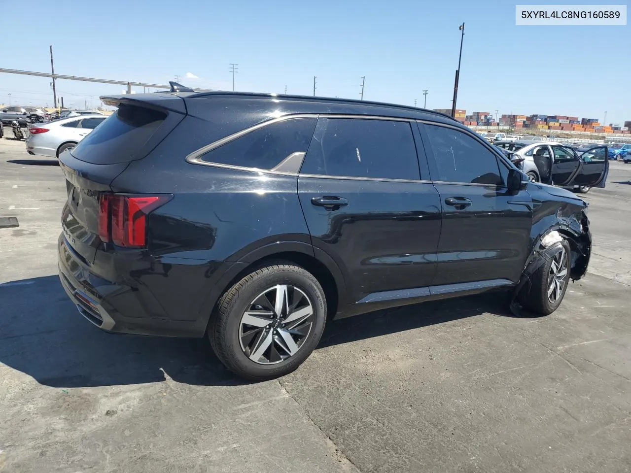 2022 Kia Sorento S VIN: 5XYRL4LC8NG160589 Lot: 70182824