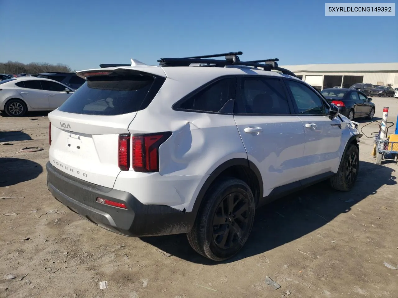 2022 Kia Sorento S VIN: 5XYRLDLC0NG149392 Lot: 70506653