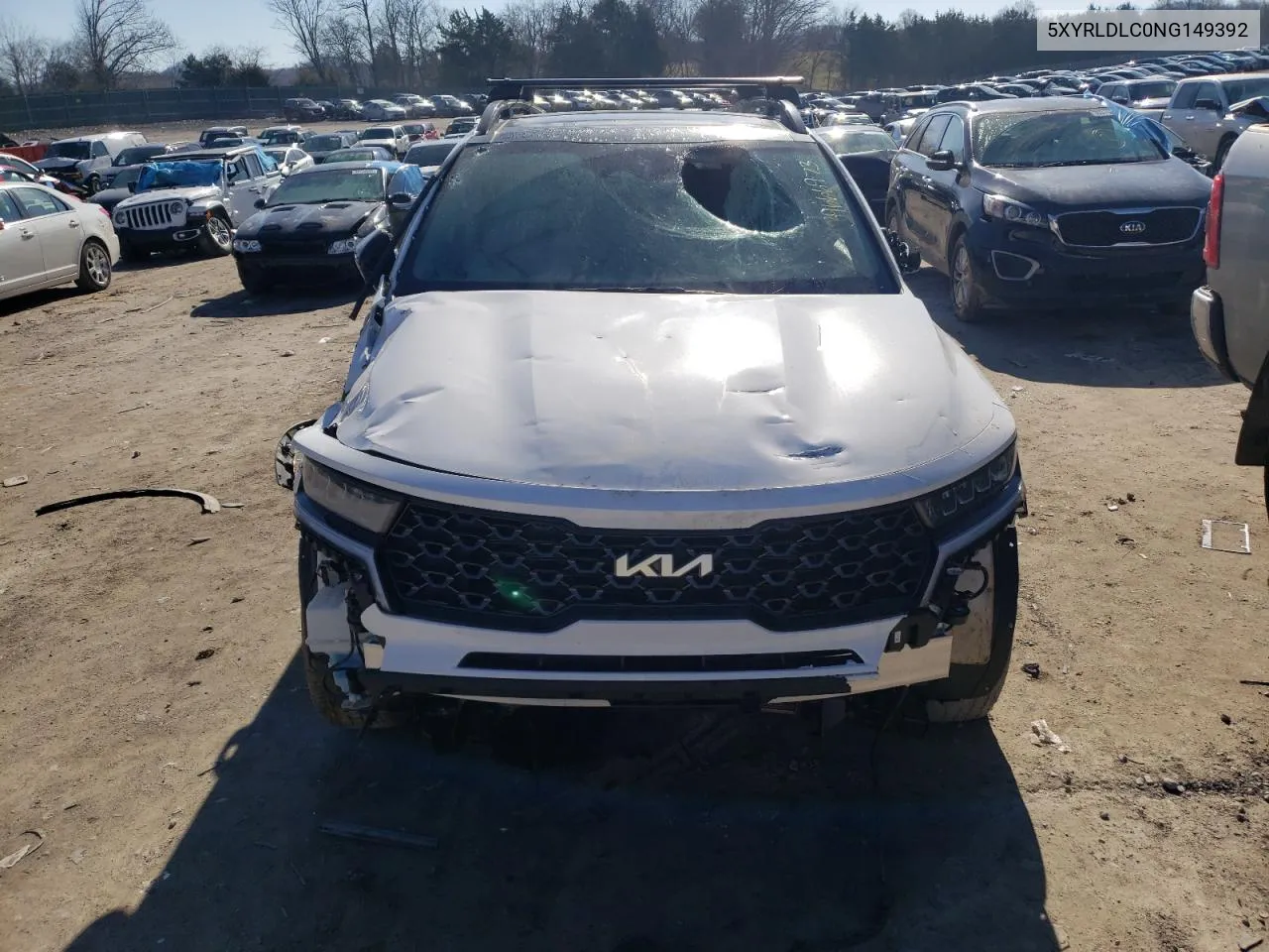 5XYRLDLC0NG149392 2022 Kia Sorento S