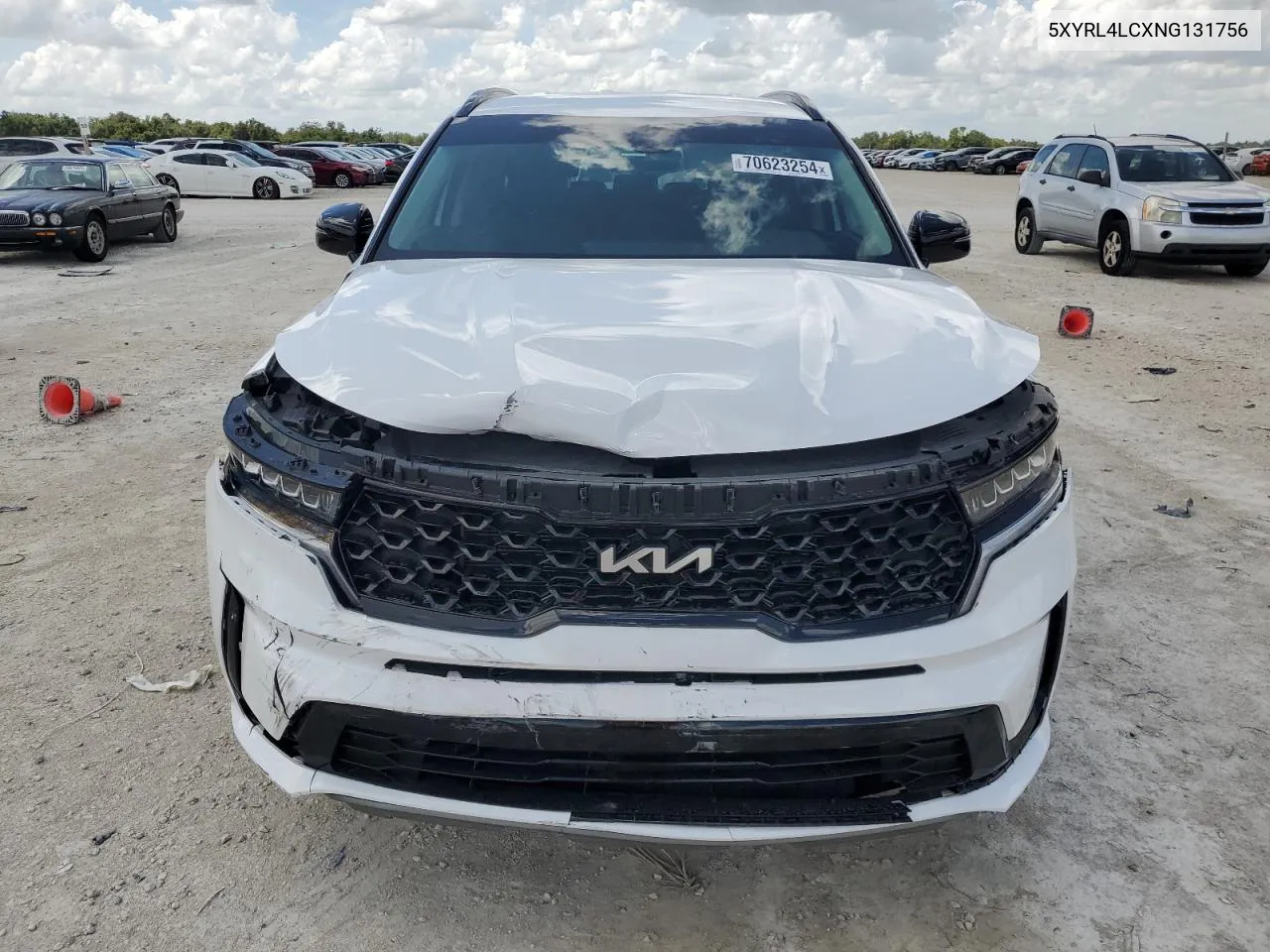 2022 Kia Sorento S VIN: 5XYRL4LCXNG131756 Lot: 70623254