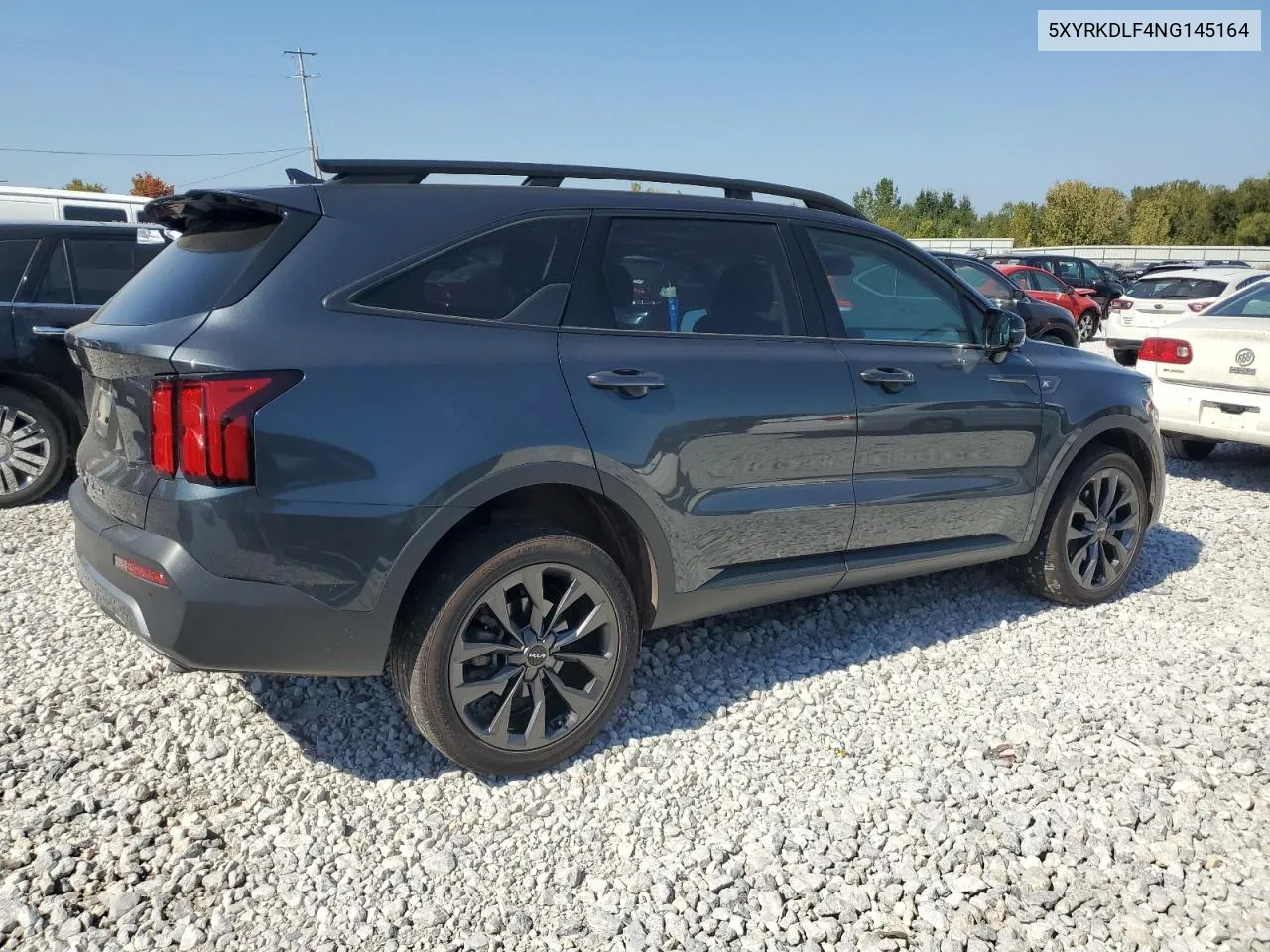 2022 Kia Sorento Sx VIN: 5XYRKDLF4NG145164 Lot: 71655564