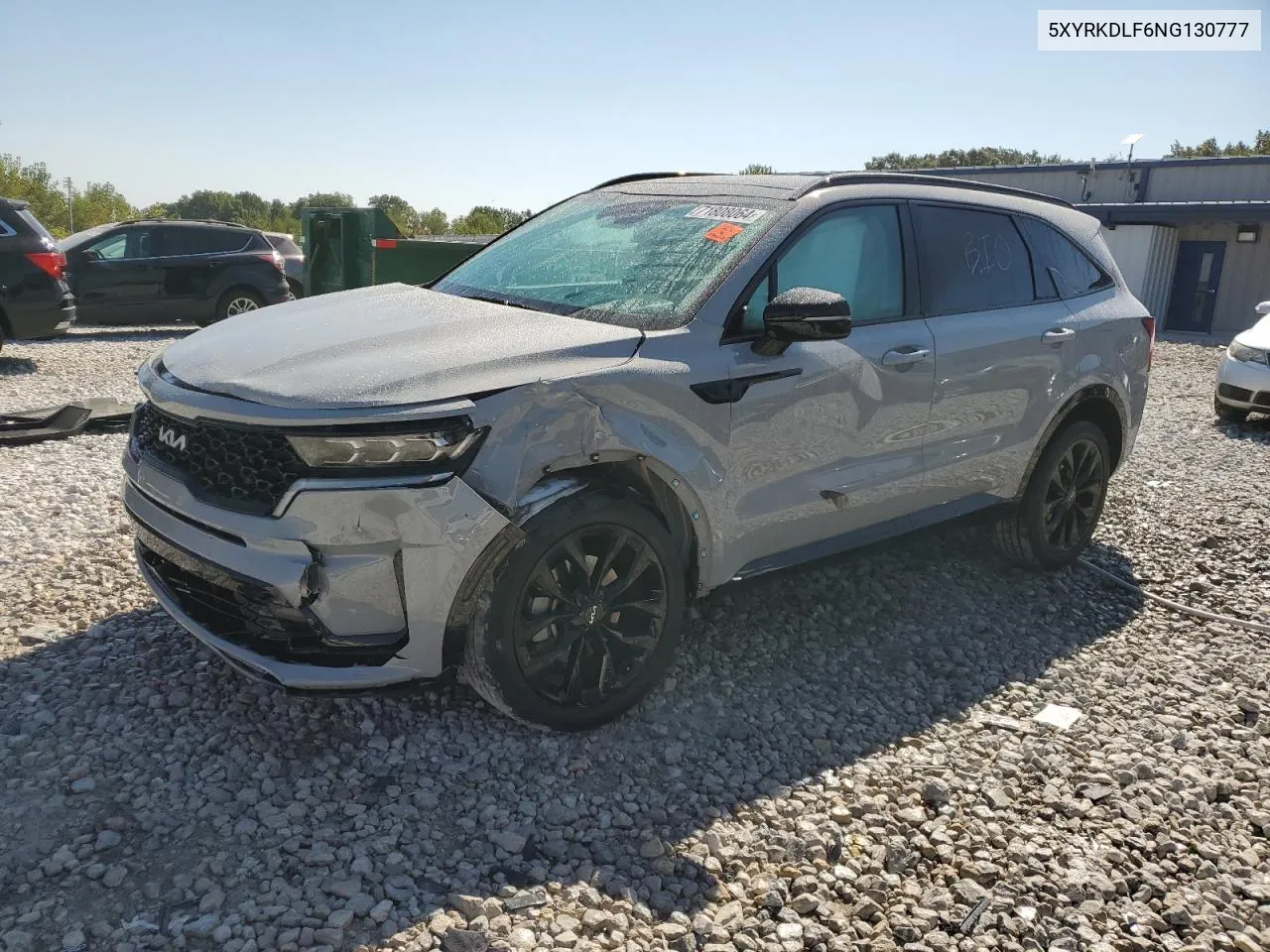 2022 Kia Sorento Sx VIN: 5XYRKDLF6NG130777 Lot: 71808064