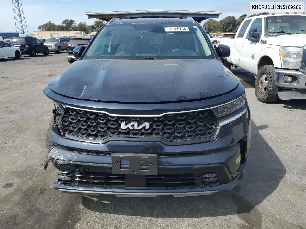 2022 Kia Sorento Sx VIN: KNDRJDLH2N5109289 Lot: 72150794