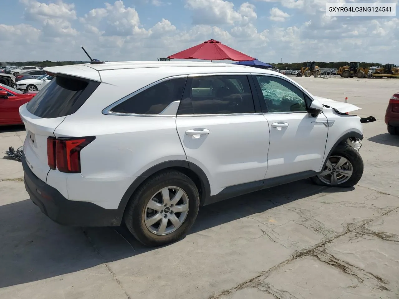 5XYRG4LC3NG124541 2022 Kia Sorento Lx