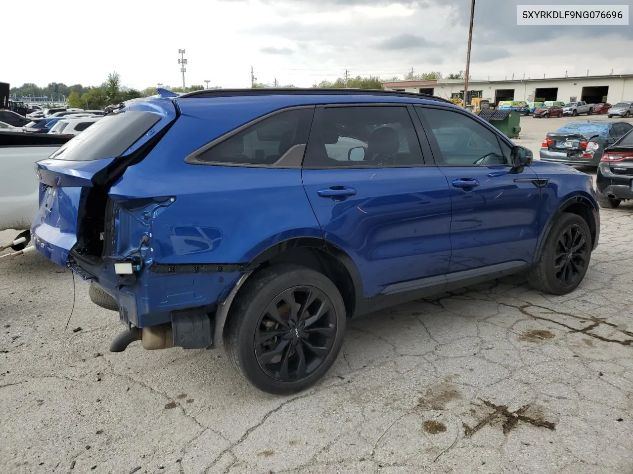 2022 Kia Sorento Sx VIN: 5XYRKDLF9NG076696 Lot: 72341694