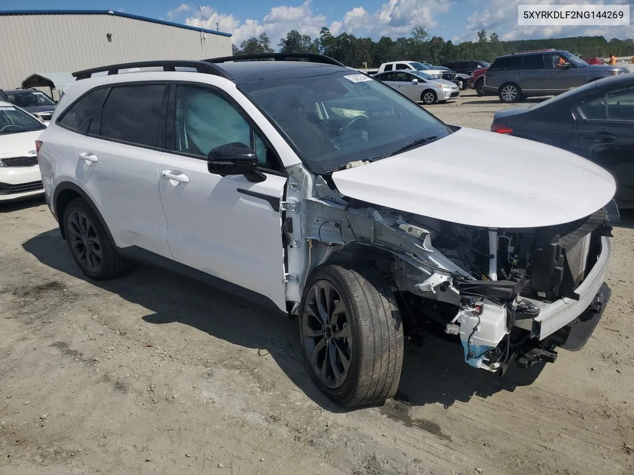 5XYRKDLF2NG144269 2022 Kia Sorento Sx