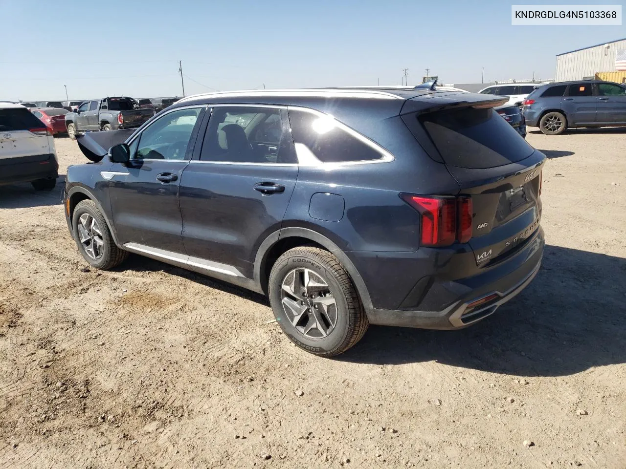 2022 Kia Sorento S VIN: KNDRGDLG4N5103368 Lot: 72438504