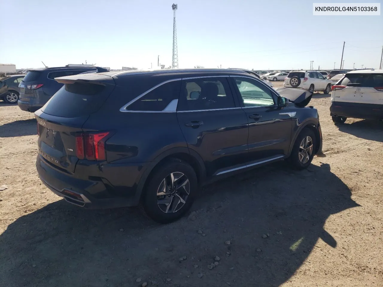 2022 Kia Sorento S VIN: KNDRGDLG4N5103368 Lot: 72438504