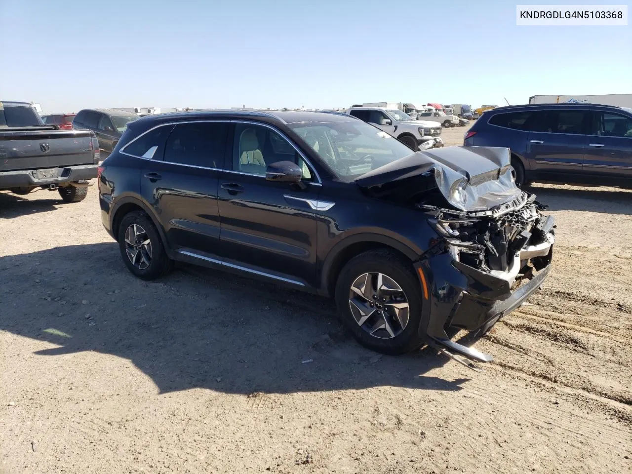 2022 Kia Sorento S VIN: KNDRGDLG4N5103368 Lot: 72438504