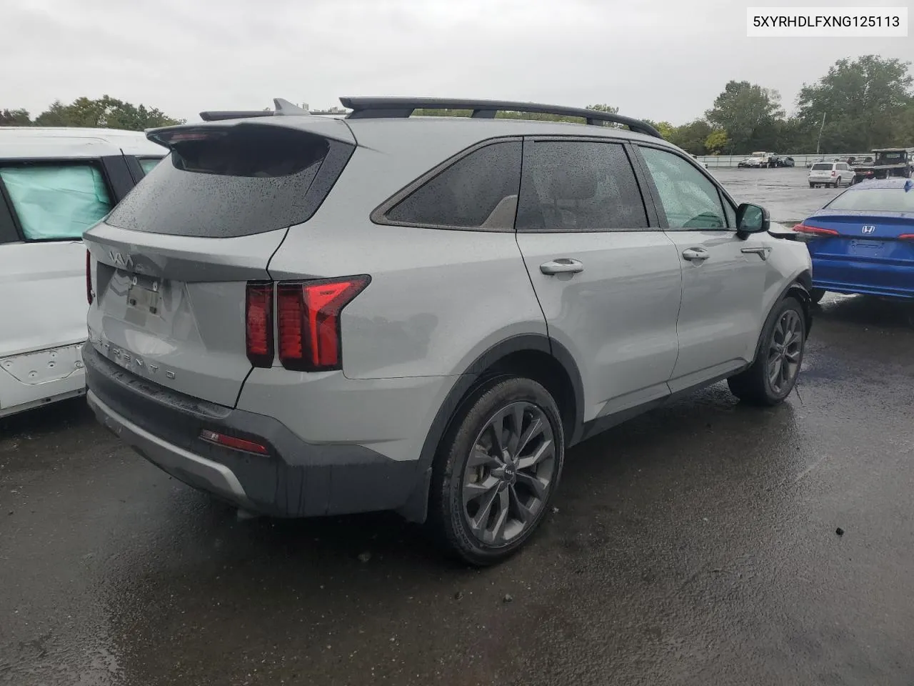 2022 Kia Sorento Ex VIN: 5XYRHDLFXNG125113 Lot: 72738284