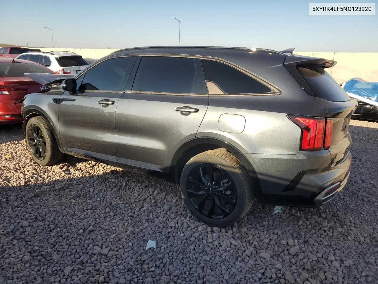 2022 Kia Sorento Sx VIN: 5XYRK4LF5NG123920 Lot: 73052704