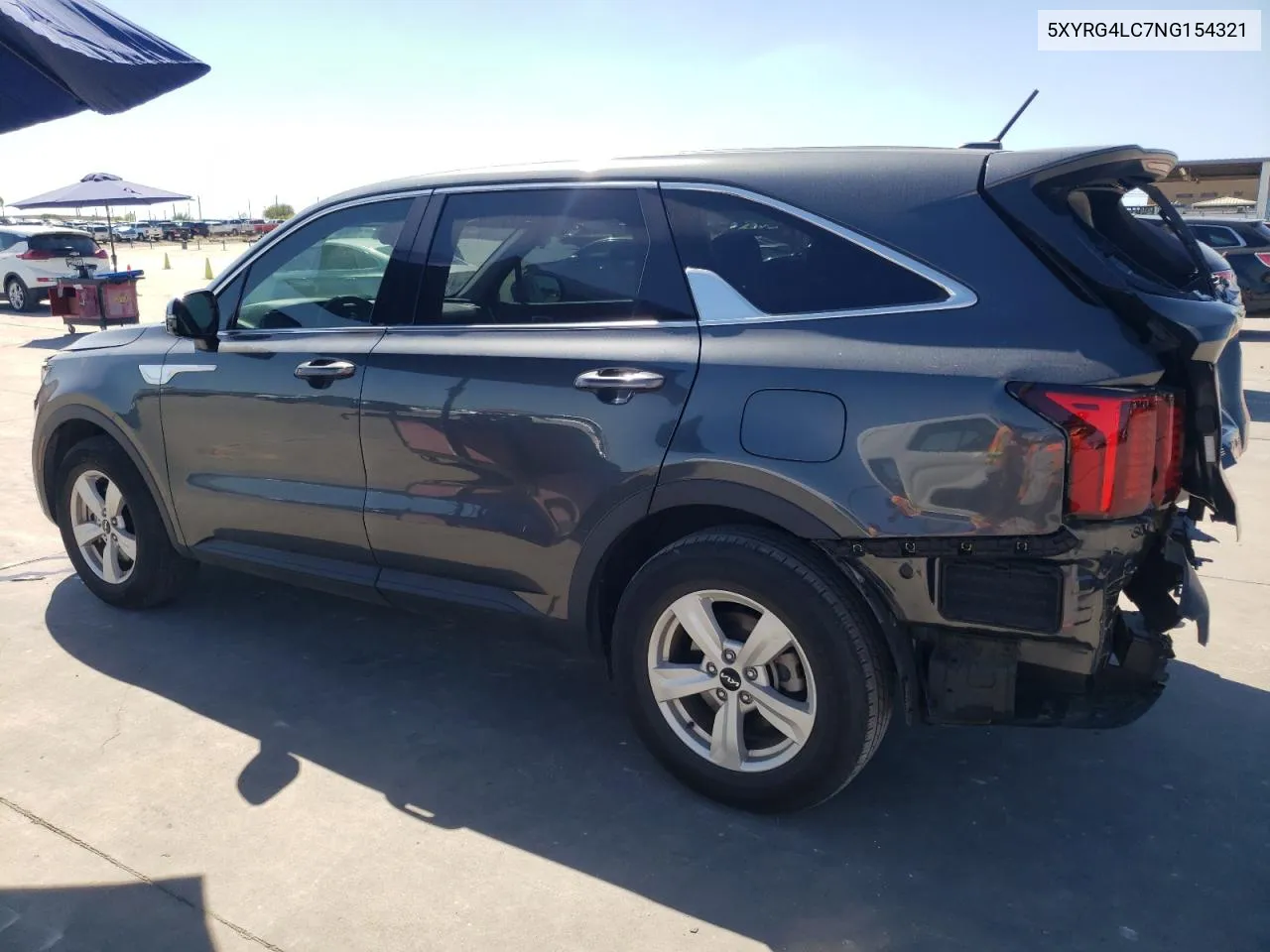 2022 Kia Sorento Lx VIN: 5XYRG4LC7NG154321 Lot: 73742924