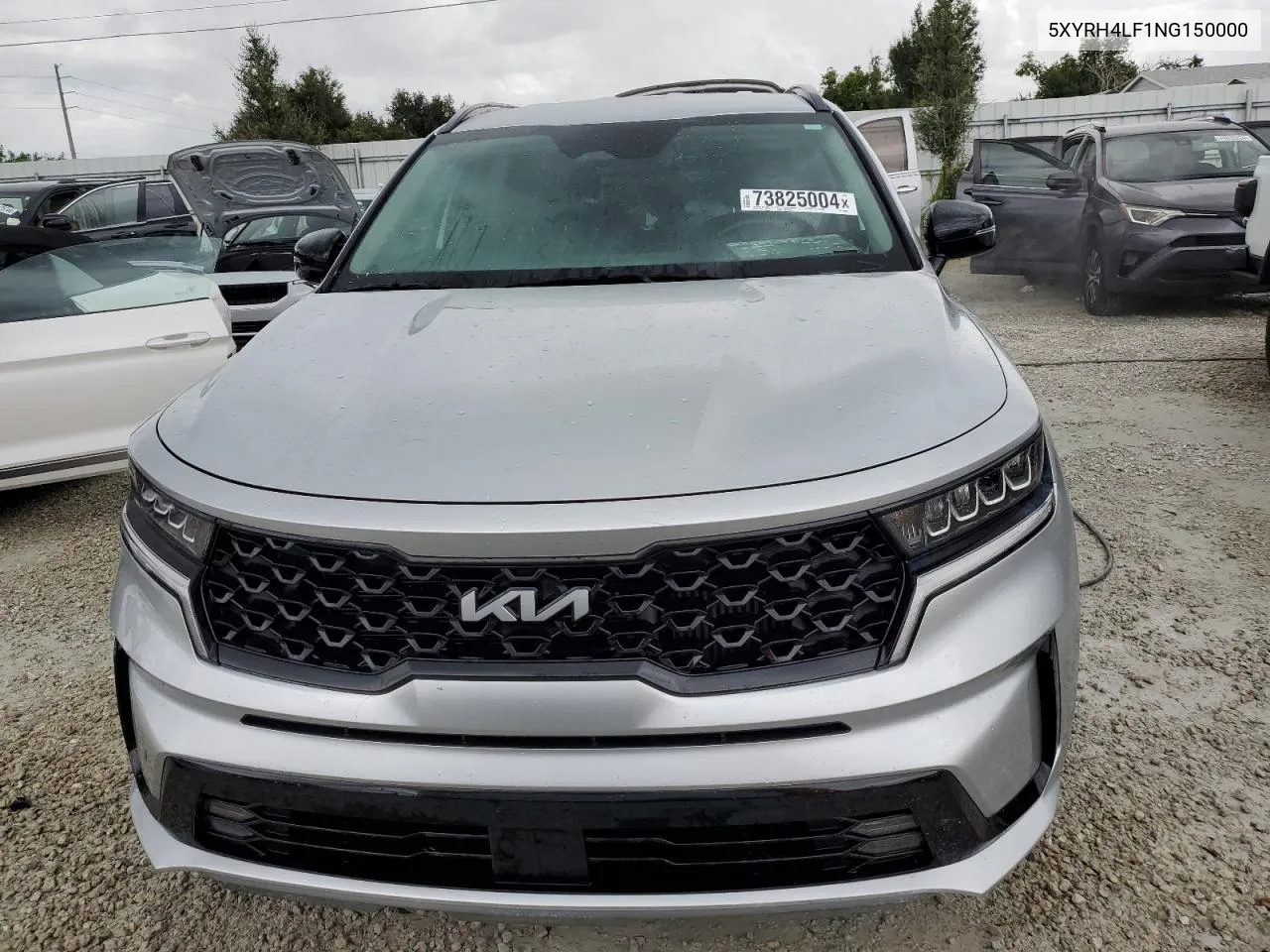 2022 Kia Sorento Ex VIN: 5XYRH4LF1NG150000 Lot: 73825004