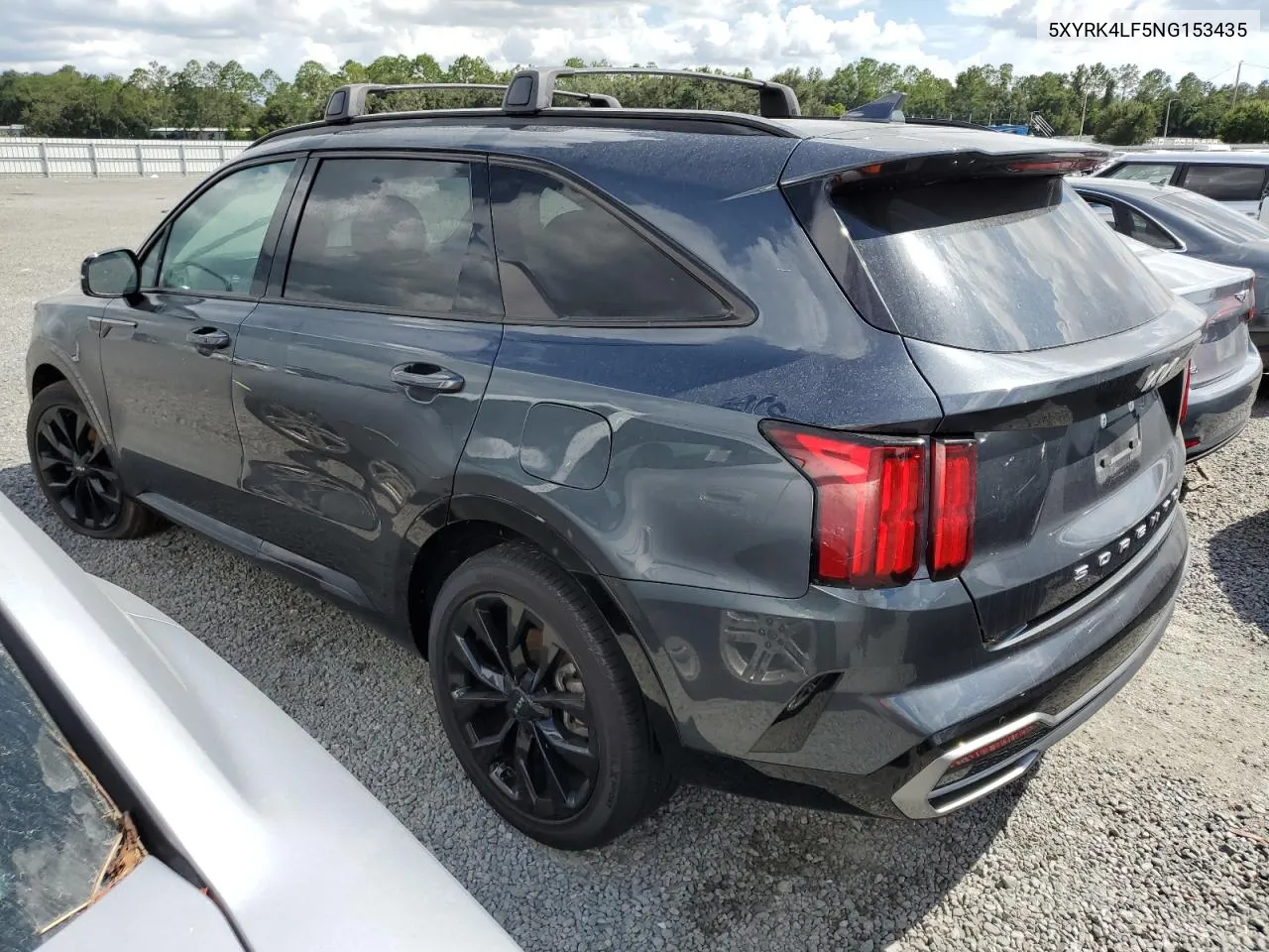 2022 Kia Sorento Sx VIN: 5XYRK4LF5NG153435 Lot: 74127724