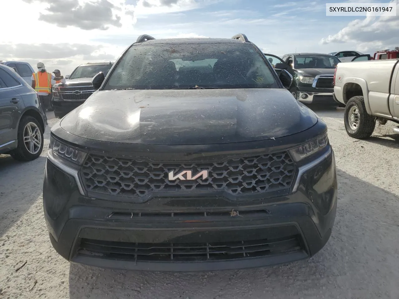 2022 Kia Sorento S VIN: 5XYRLDLC2NG161947 Lot: 75103874