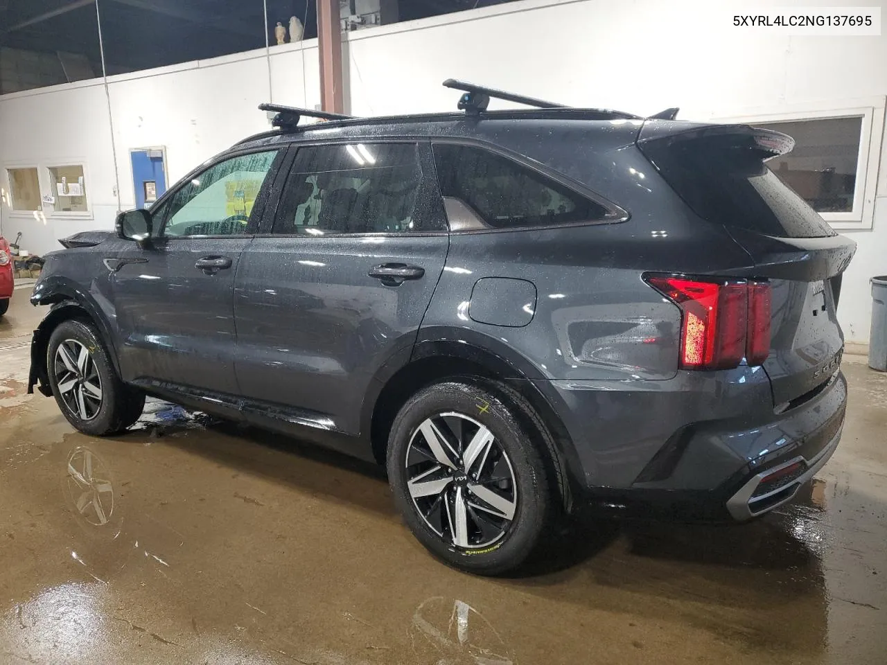 2022 Kia Sorento S VIN: 5XYRL4LC2NG137695 Lot: 75221244