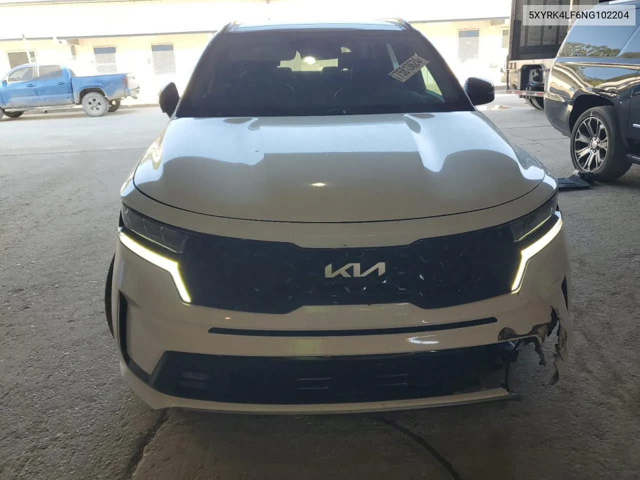 2022 Kia Sorento Sx VIN: 5XYRK4LF6NG102204 Lot: 75813624