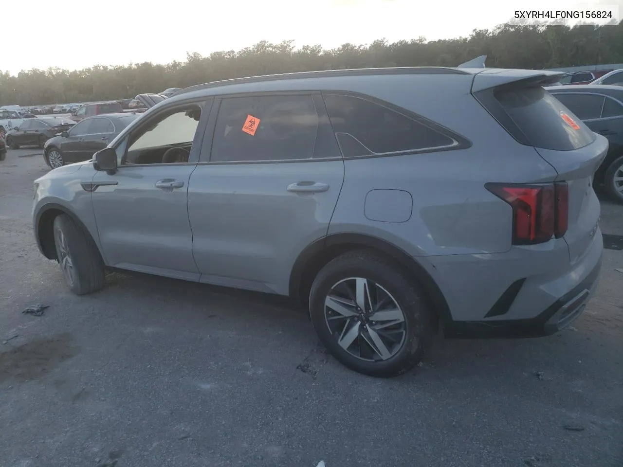 2022 Kia Sorento Ex VIN: 5XYRH4LF0NG156824 Lot: 76358144