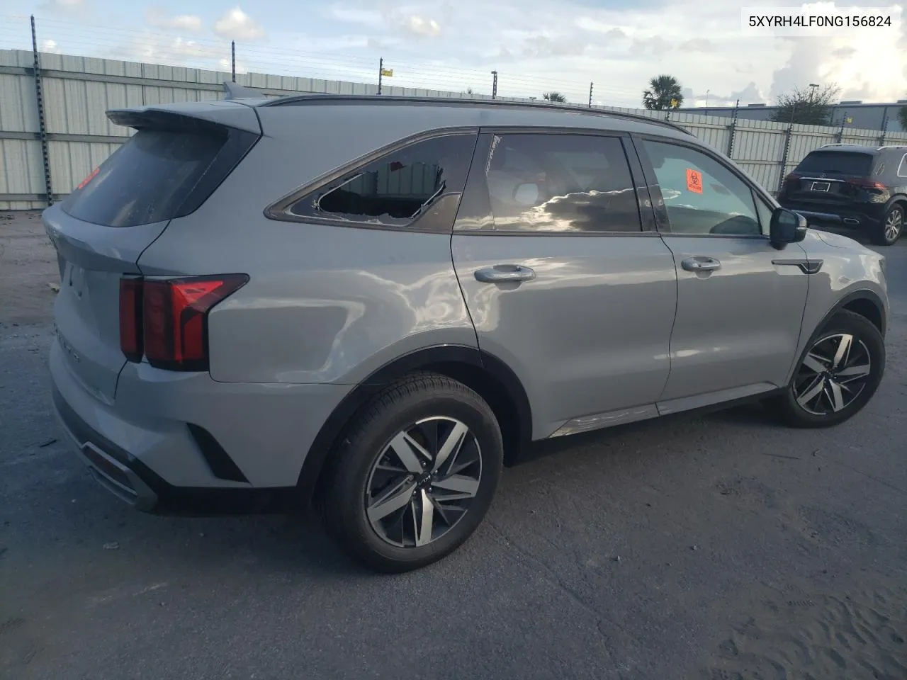 2022 Kia Sorento Ex VIN: 5XYRH4LF0NG156824 Lot: 76358144