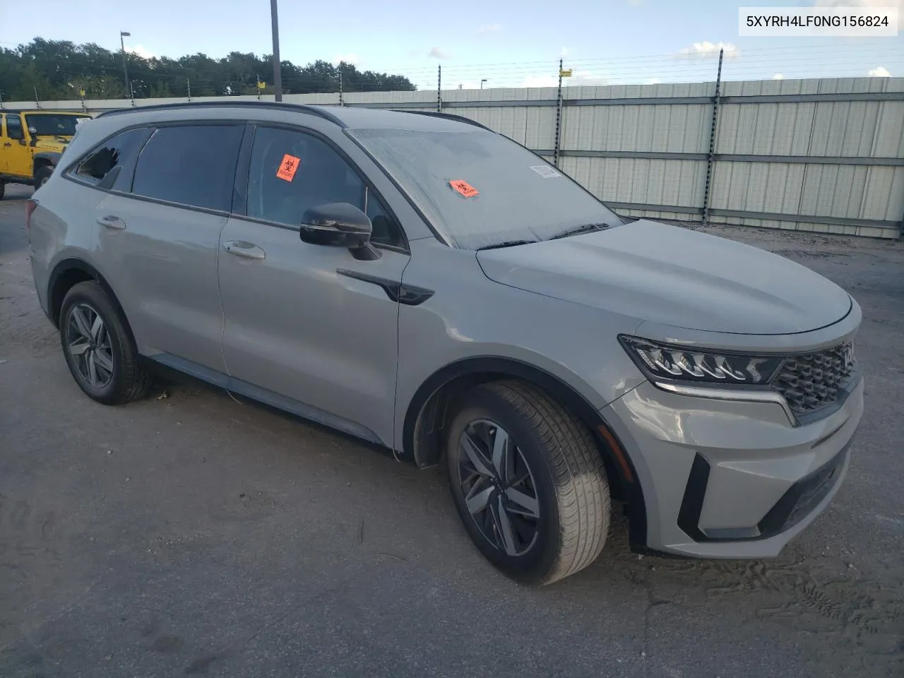 2022 Kia Sorento Ex VIN: 5XYRH4LF0NG156824 Lot: 76358144